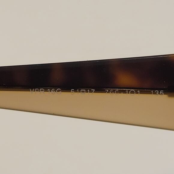 Vintage Prada VPR 16G Two tone  Eyeglasses Frames 51-17-135 Italy 766-101 main image 8